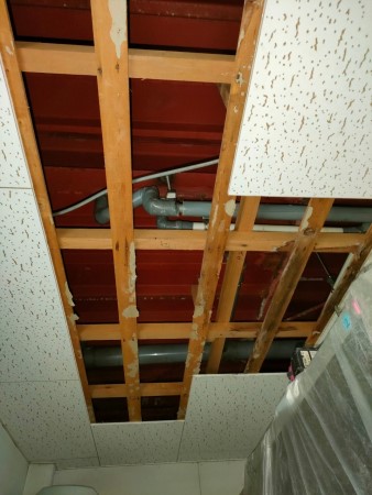天井板　張り替え工事